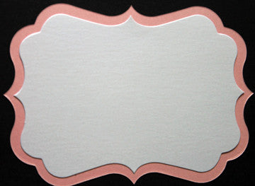 4 Bar Bracket Card for Invitation