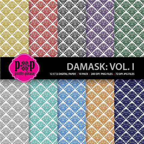 damask digital paper