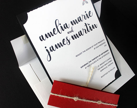 Wedding Anniversary Invitation | Romantic Wedding Invitation