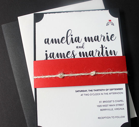 Wedding Anniversary Invitation | Romantic Wedding Invitation