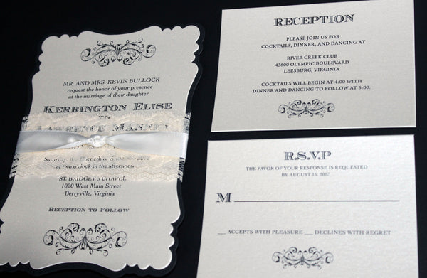 Wedding Invitation | Wedding Anniversary Invitation | Rustic Wedding Invitation