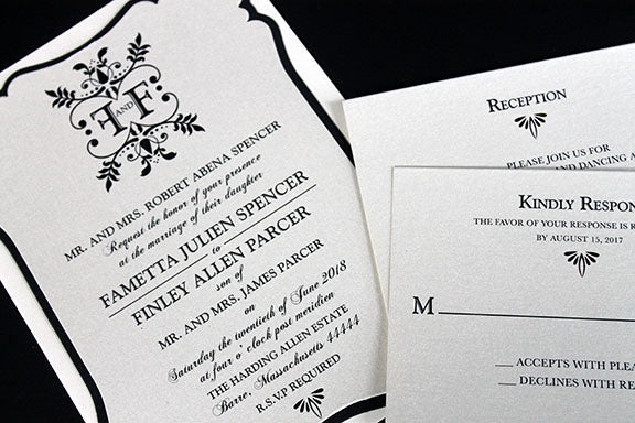 Wedding Anniversary Invitation | Romantic Wedding Invitation