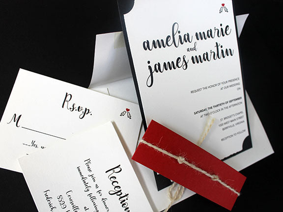 Wedding Anniversary Invitation | Romantic Wedding Invitation